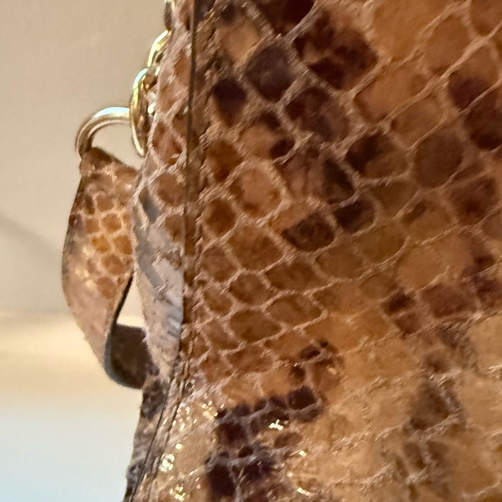 MICHAEL Michael Kors Hamilton Python-Embossed Lea… - image 7